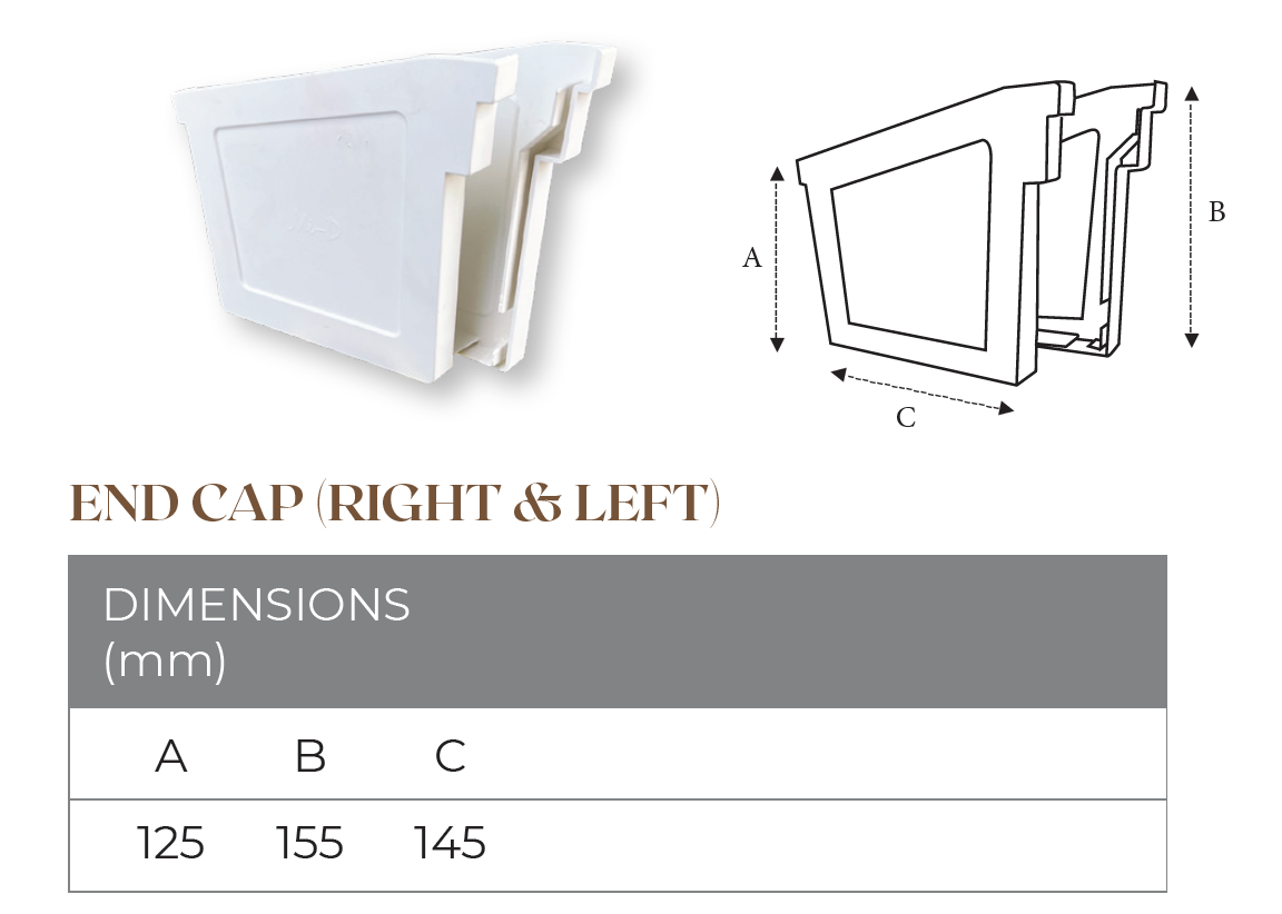 End Cap (L&R)