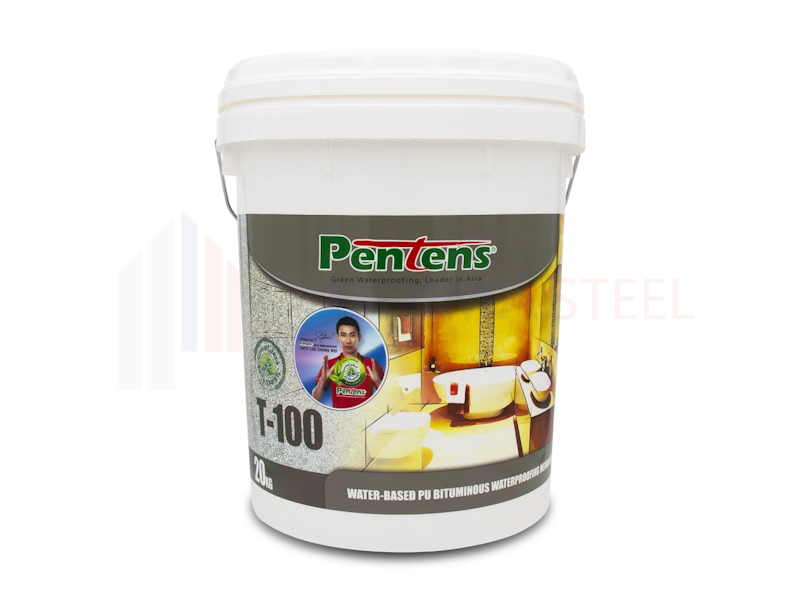 Pentens T-100 Water-based PU Bituminous Waterproofing Membrane